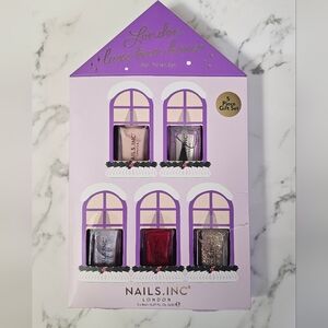 Nails Inc London Town House Nail Polish 5pc Gift Set Limited Edition